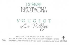 Domaine Bertagna - Vougeot Le Village Blanc 2018 (750ml) (750ml)