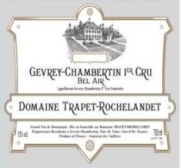 Domaine Trapet-Rochelandet - Gevrey-chambertin 1er Cru Bel Air 2019 (750ml) (750ml)