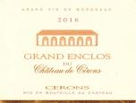 Grand Enclos du Ch�teau de C�rons - Graves 2016 (750)