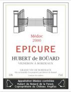 Hubert De Bouard - Epicure Bordeaux 2000 (750)