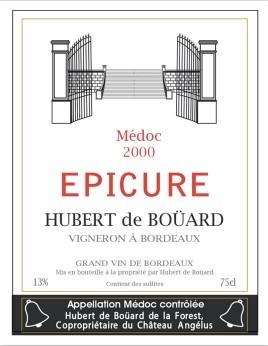 Hubert De Bouard - Epicure Bordeaux 2000 (750ml) (750ml)